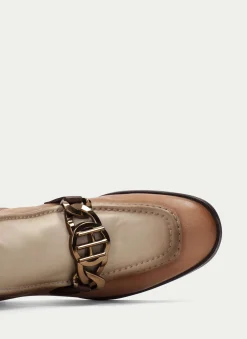 Botins Charlize Apricot Marfil