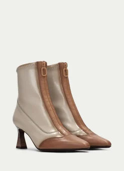 Botins Dalia Apricot Marfil