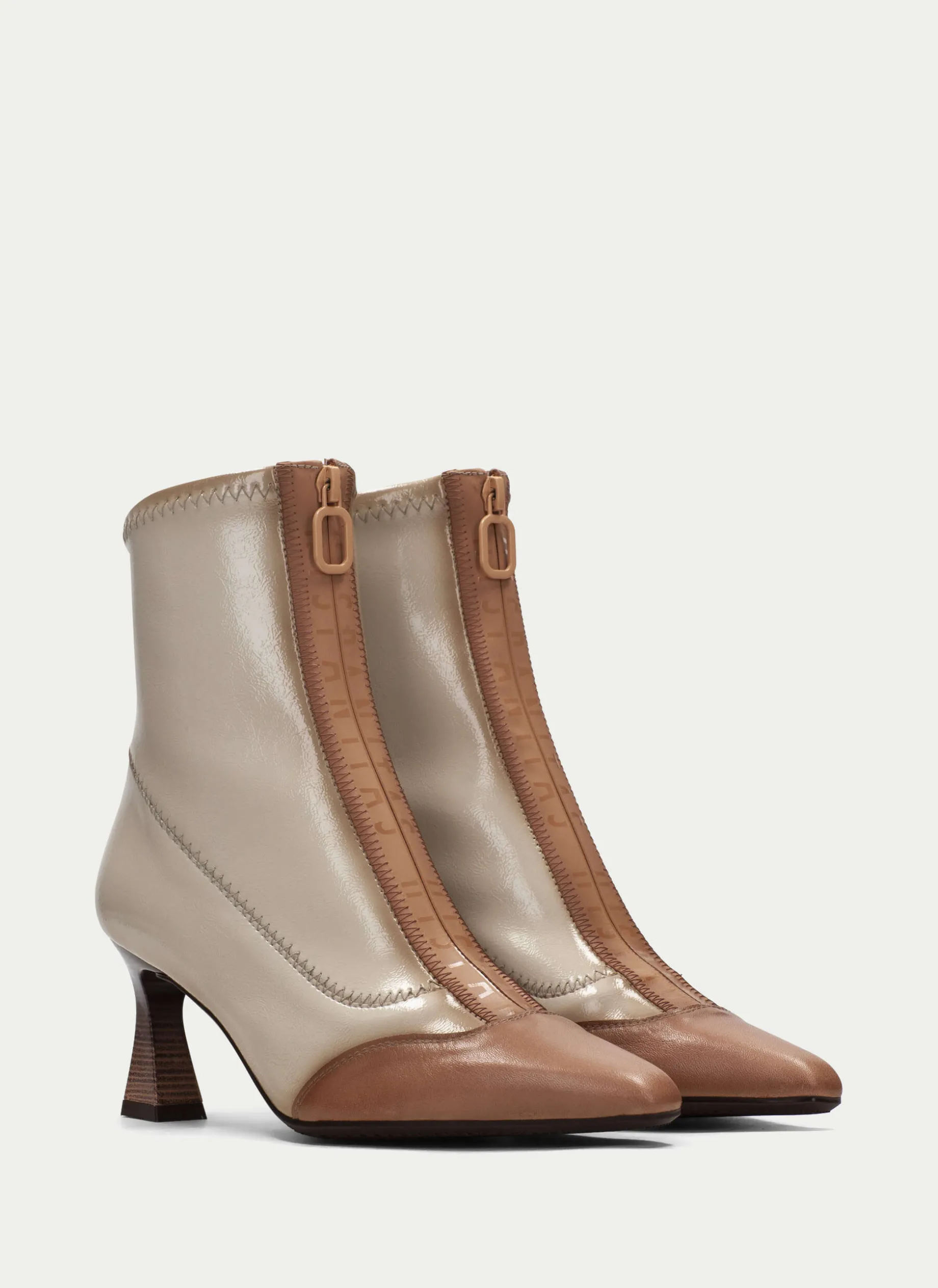 Botins Dalia Apricot Marfil