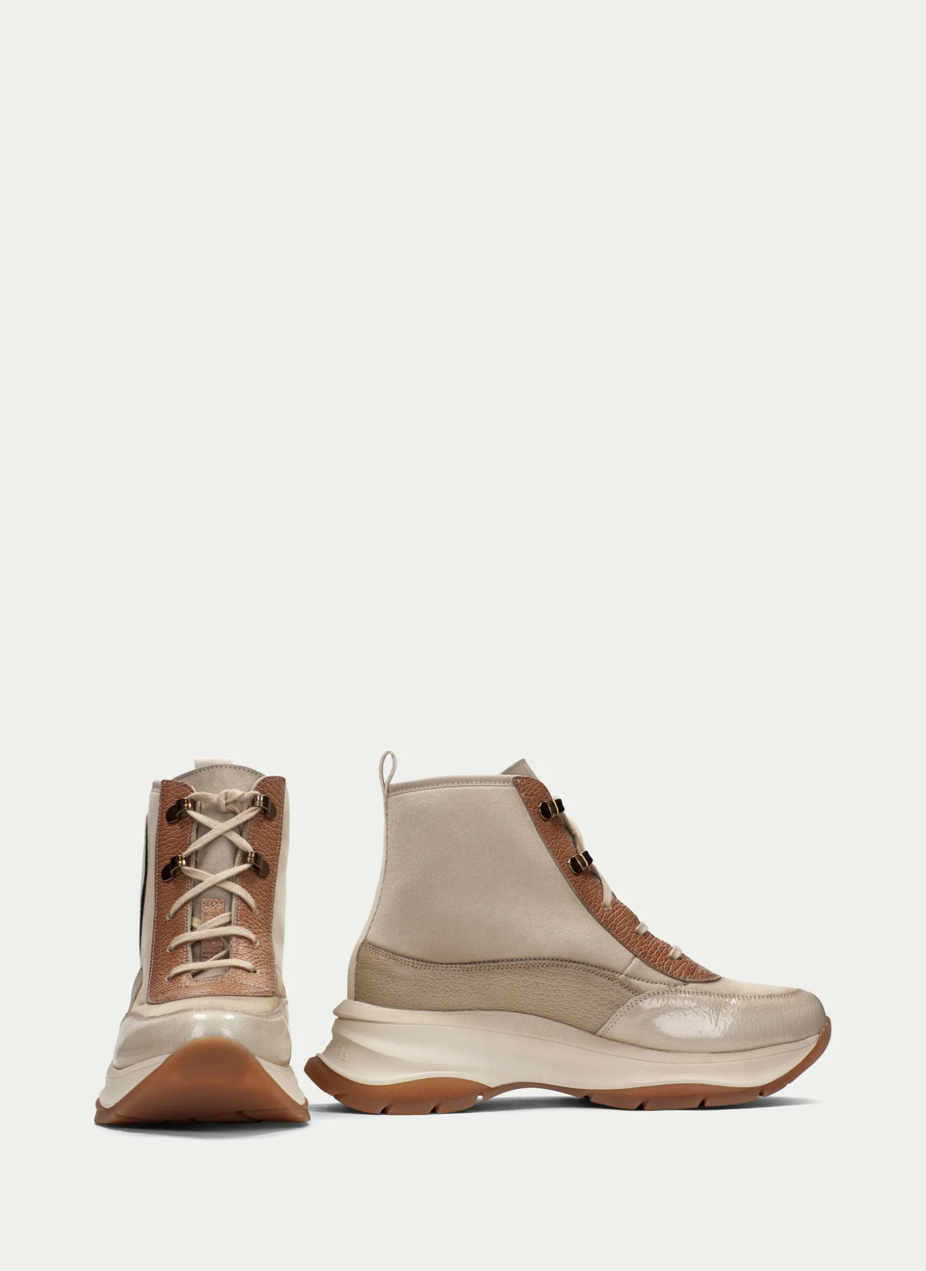 Botins Desportivos Alaska Marfil