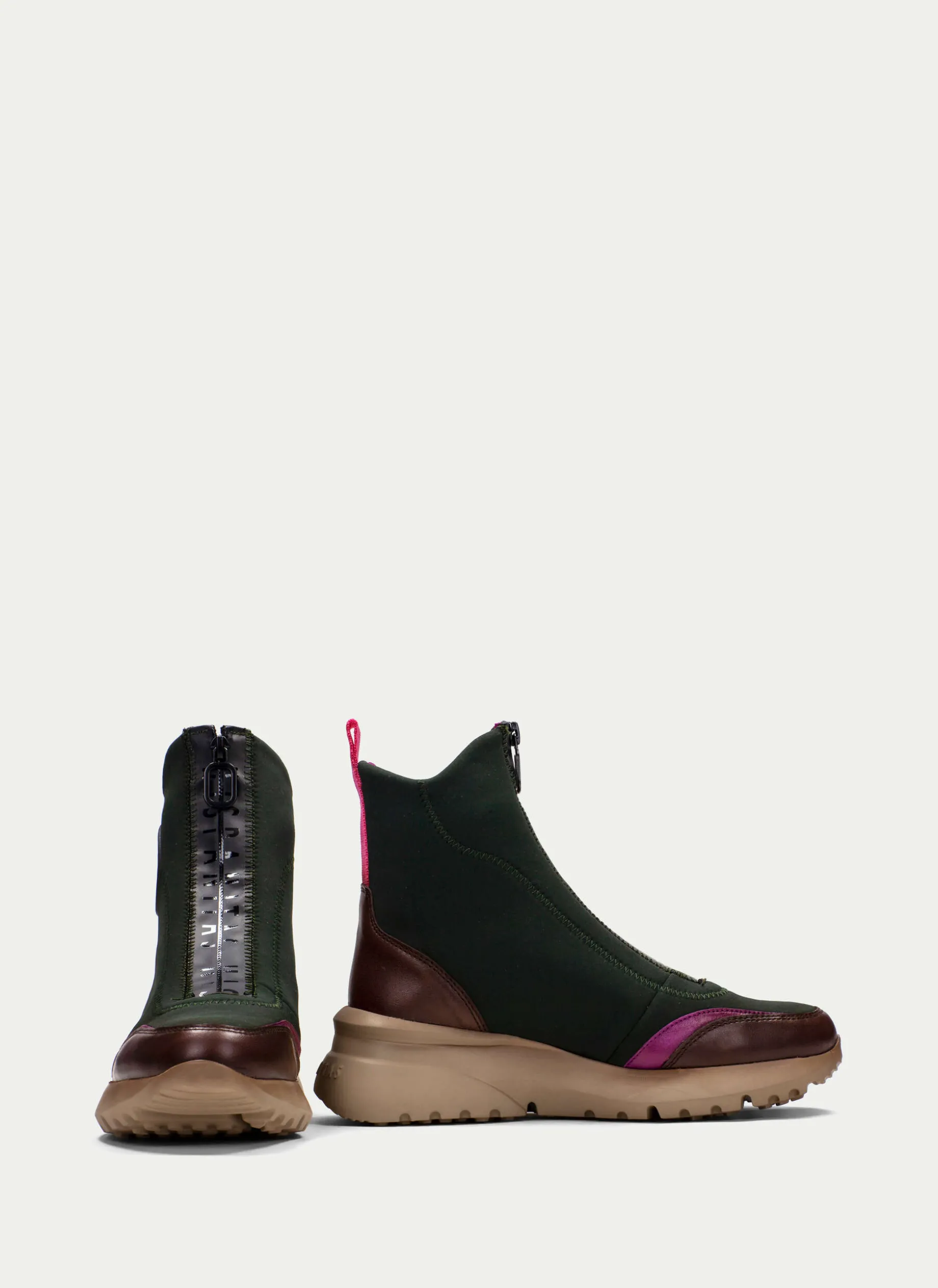 Botins Desportivos Polinesia Marrom Forest