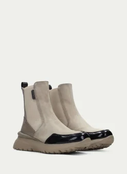 Botins Desportivos Polinesia Negro Marfil