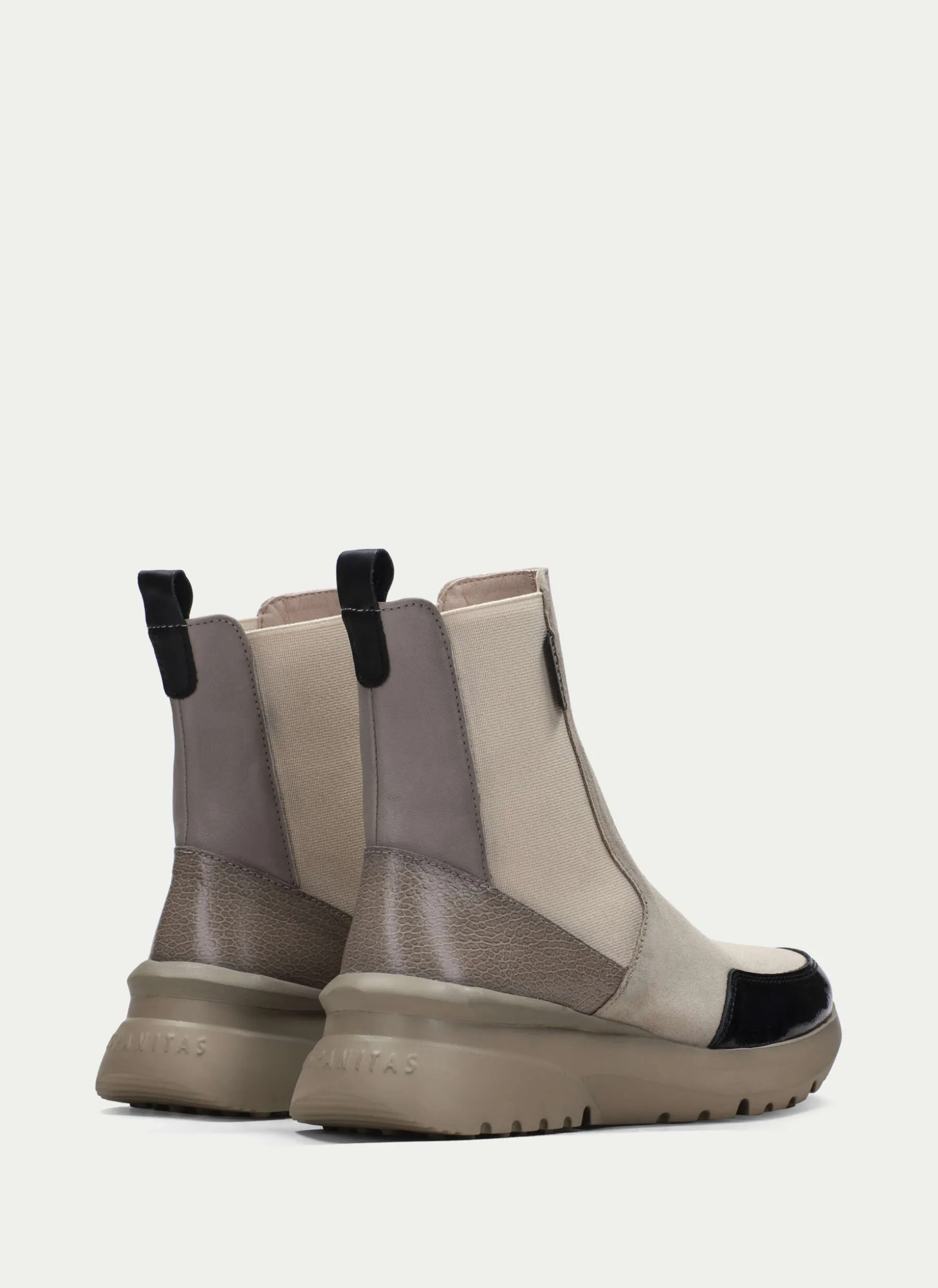 Botins Desportivos Polinesia Negro Marfil