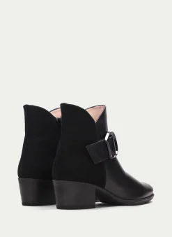 Botins Madeira Preto