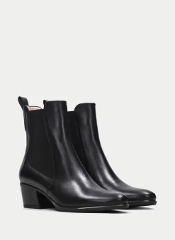 Botins Madeira Preto