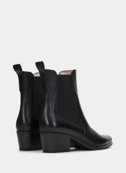 Botins Madeira Preto