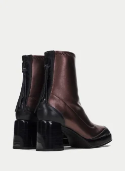 Botins Tokio Preto Bronze