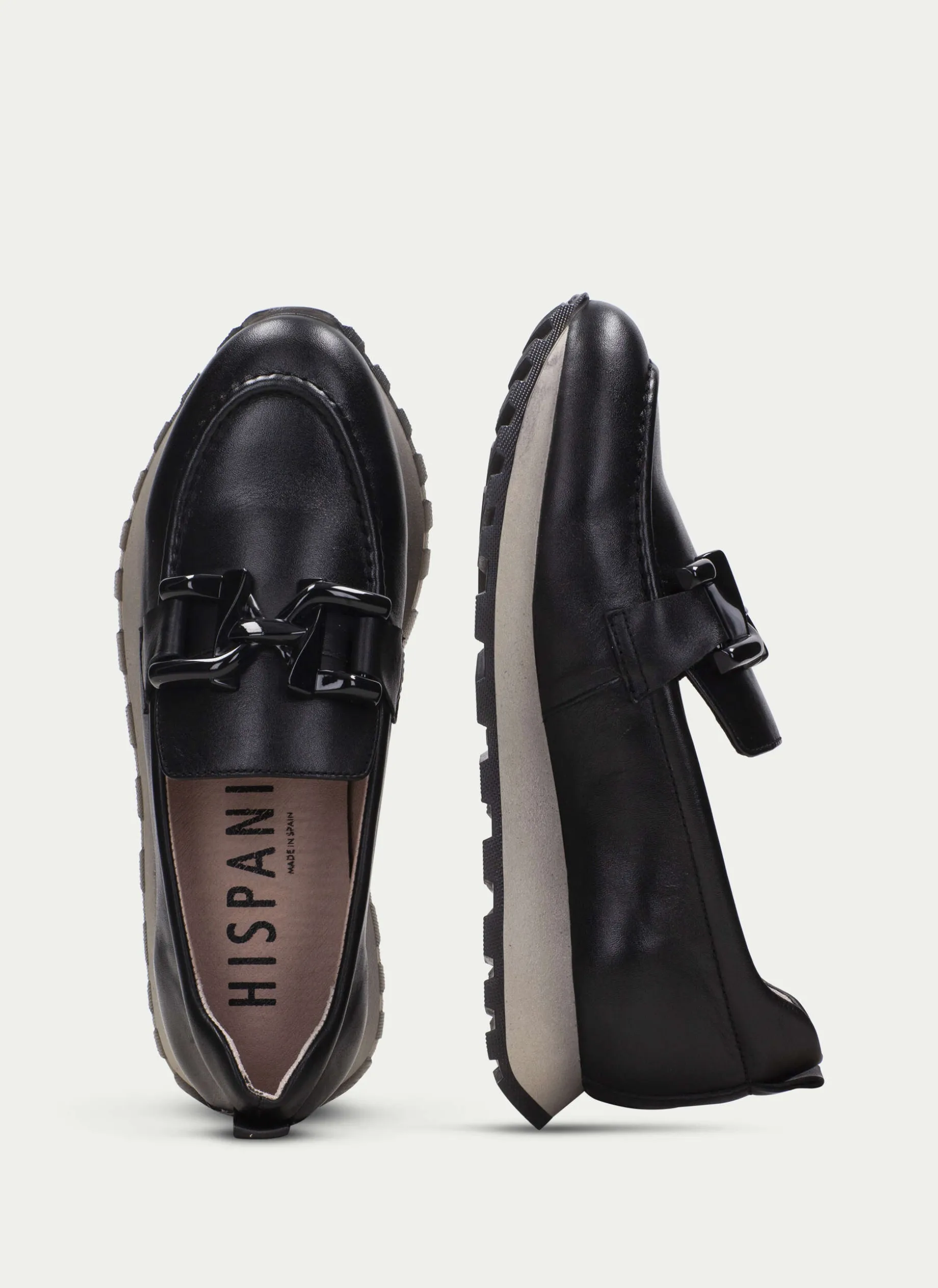 Moccasins Loira Preto