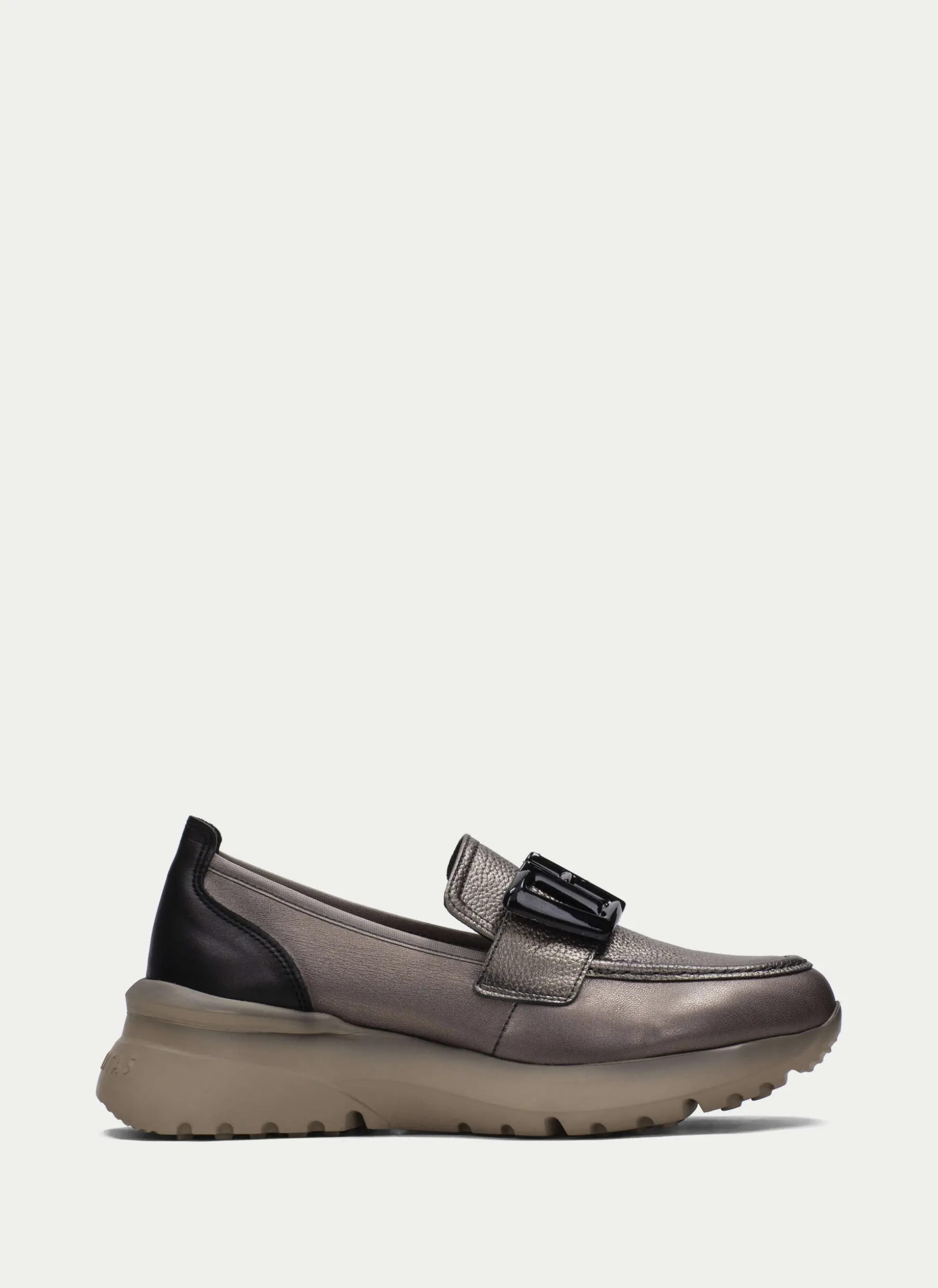 Moccasins Polinesia Plomo