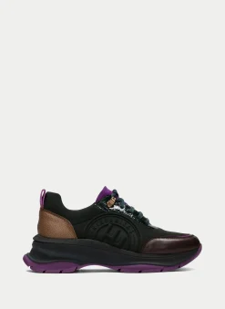 Sneakers Alaska Forest Marrom Magenta