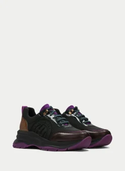 Sneakers Alaska Forest Marrom Magenta