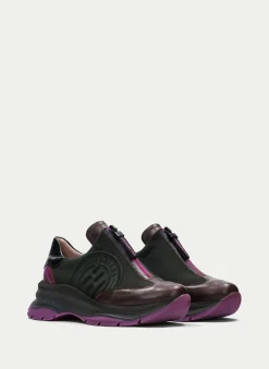 Sneakers Alaska Forest Marrom Magenta