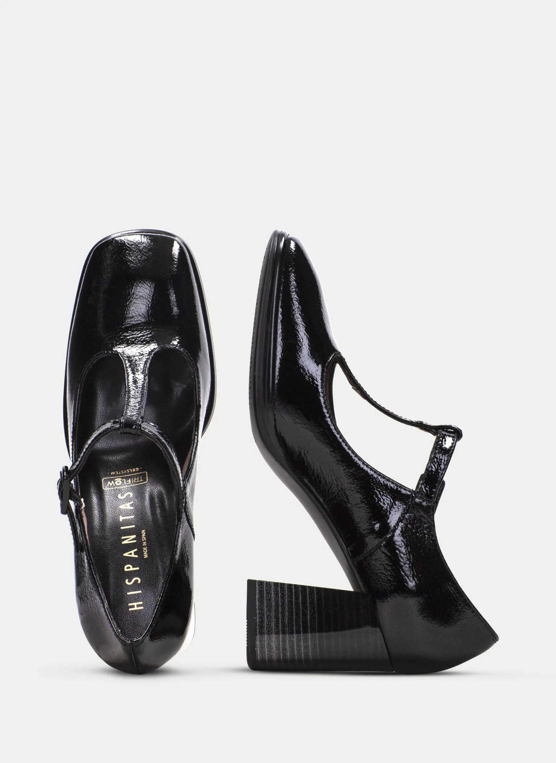 T Strap Monaco Preto